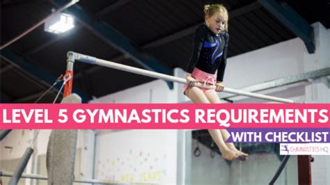 level 5 requirements gymnastics